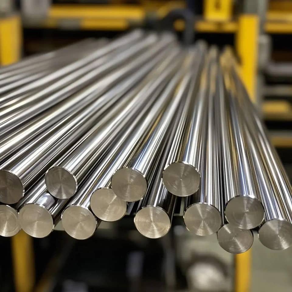 Stainless chrome-plated bars